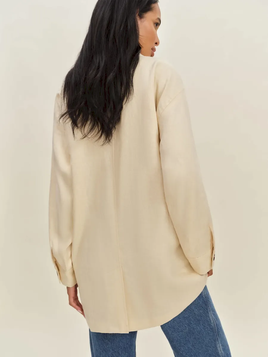 Irene Linen Jacket - Image 3