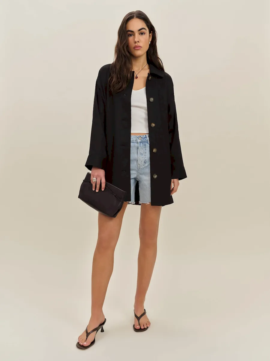 Irene Linen Jacket - Image 4