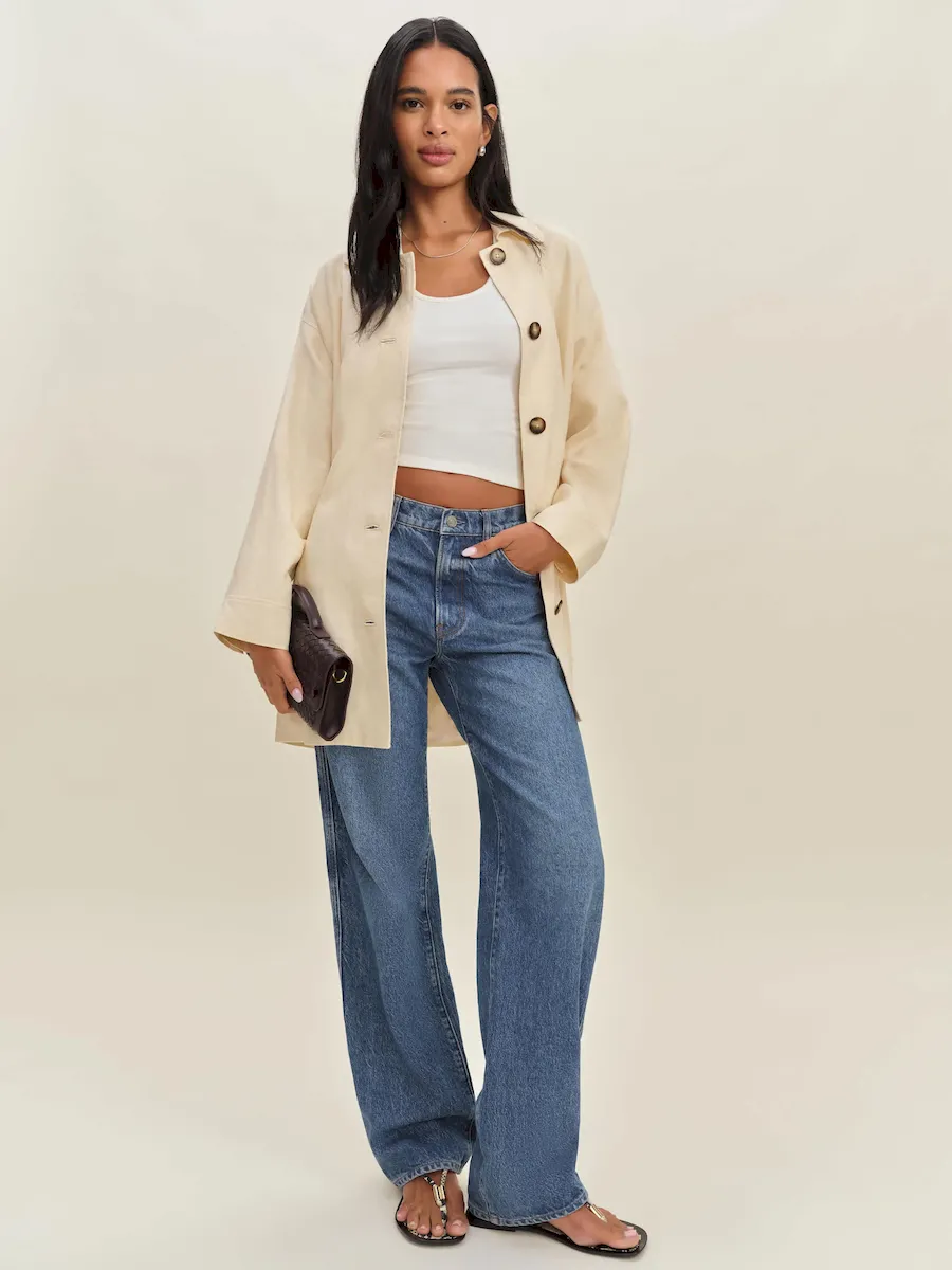 Irene Linen Jacket - Image 4