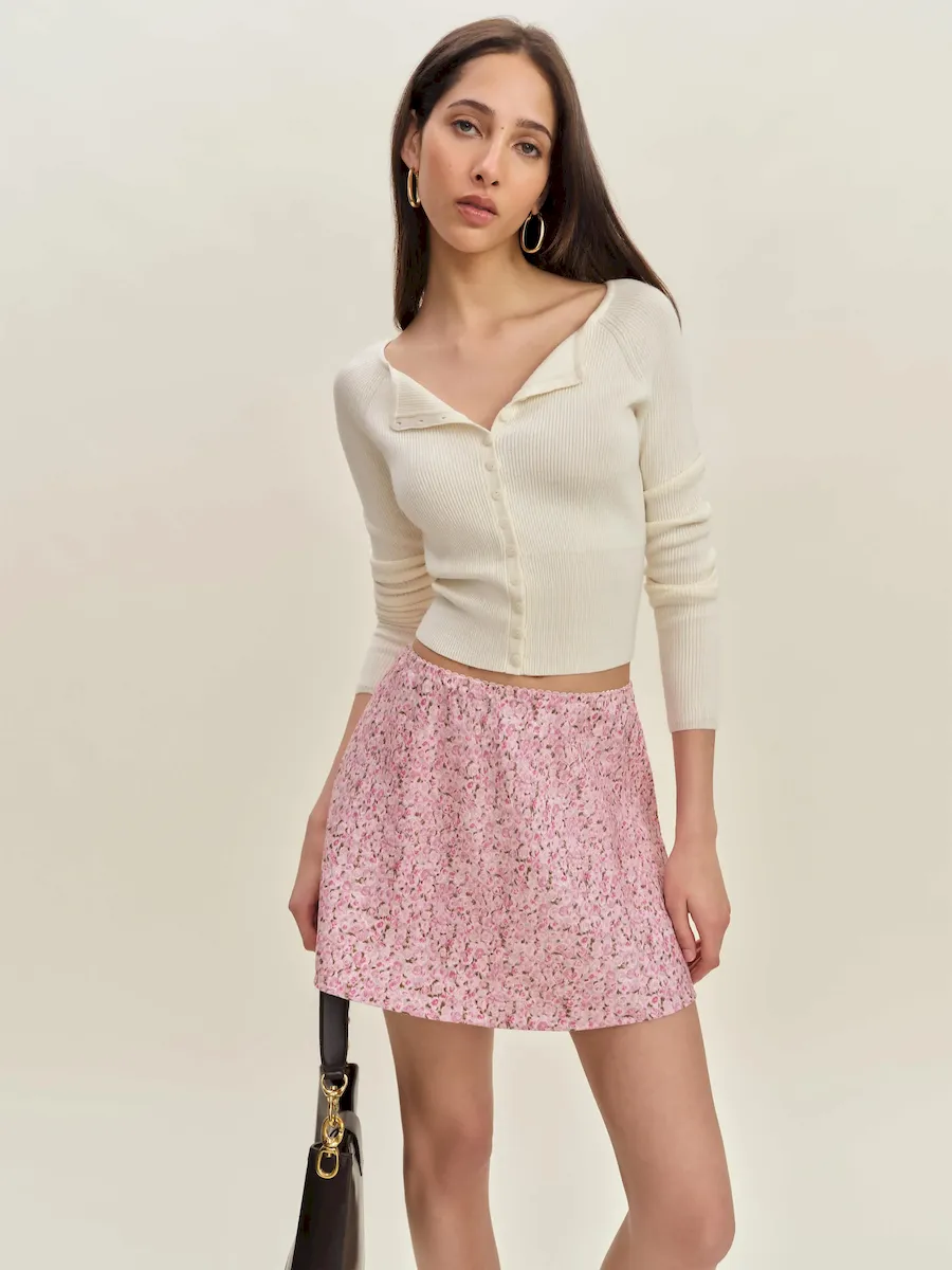 Brandy Linen Skirt - Image 2