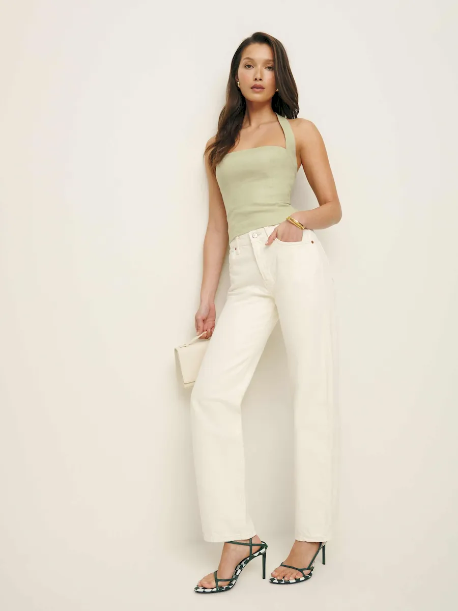 Malika Linen Top - Image 4
