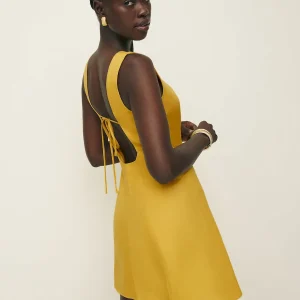 Amorette Linen Dress