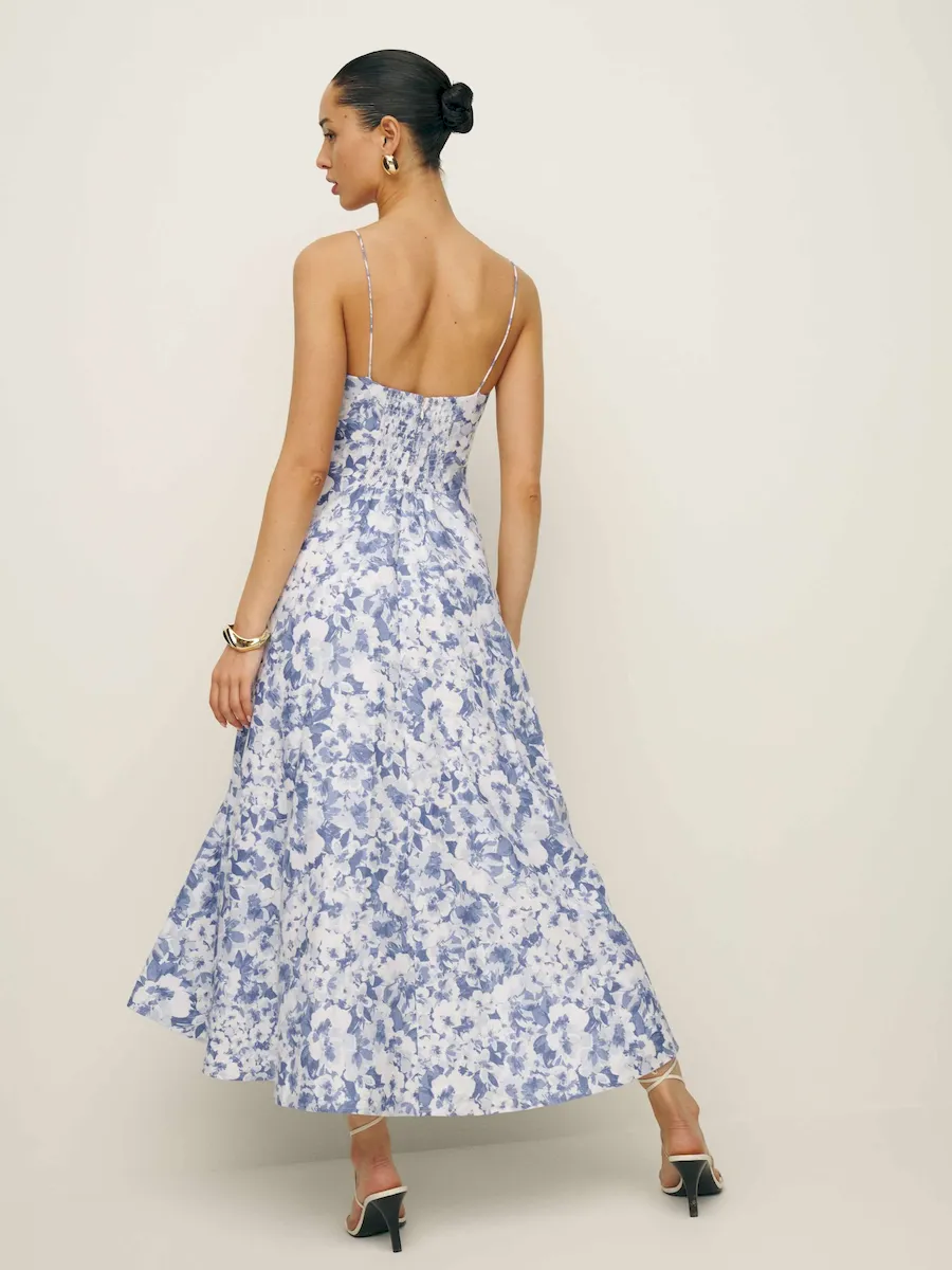 Monette Linen Dress - Image 3