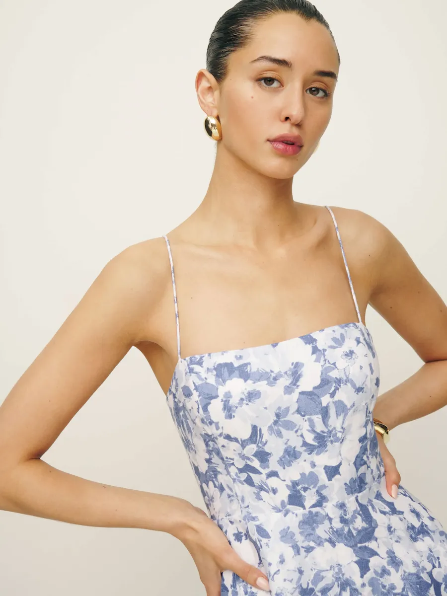 Monette Linen Dress - Image 4