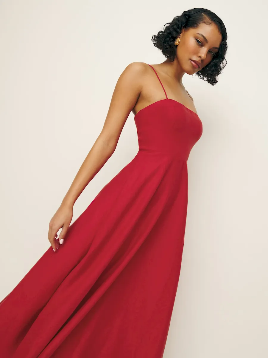 Monette Linen Dress - Image 5