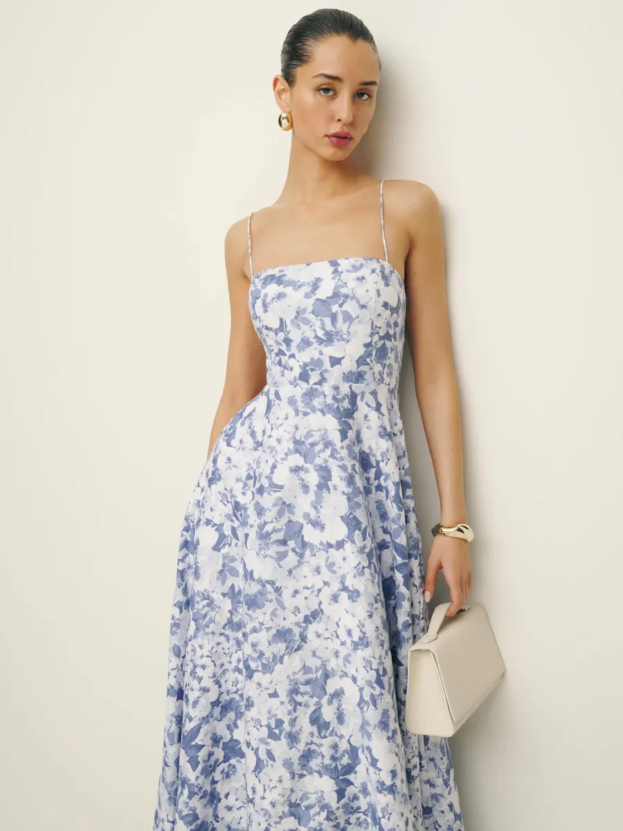 Monette Linen Dress - Image 5