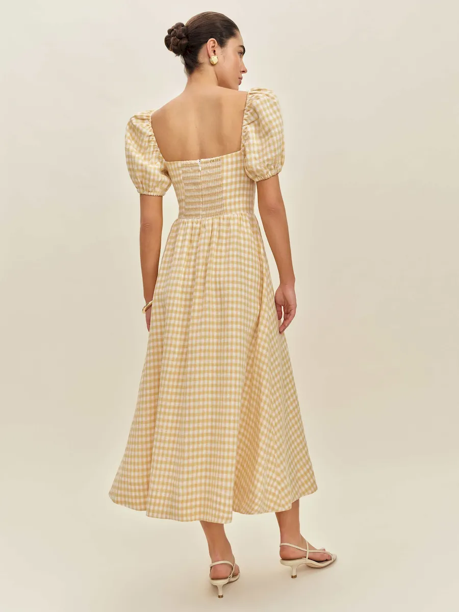 Marella Linen Dress - Image 4