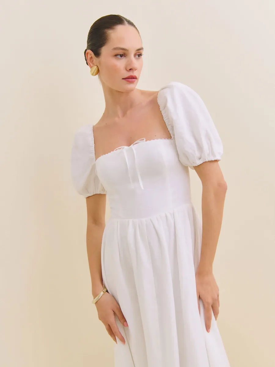 Marella Linen Dress - Image 5