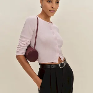 Ari Pointelle Knit Cardigan