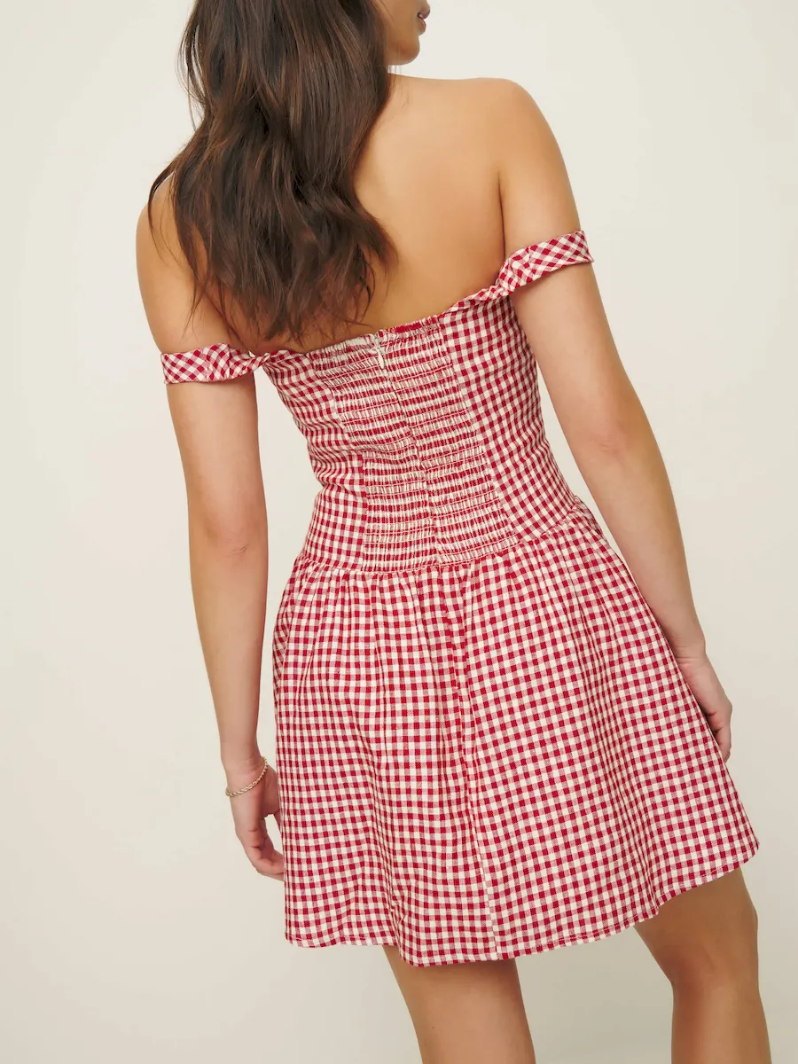 Sora Linen Dress - Image 3