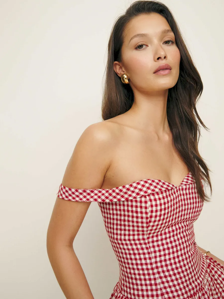 Sora Linen Dress - Image 5