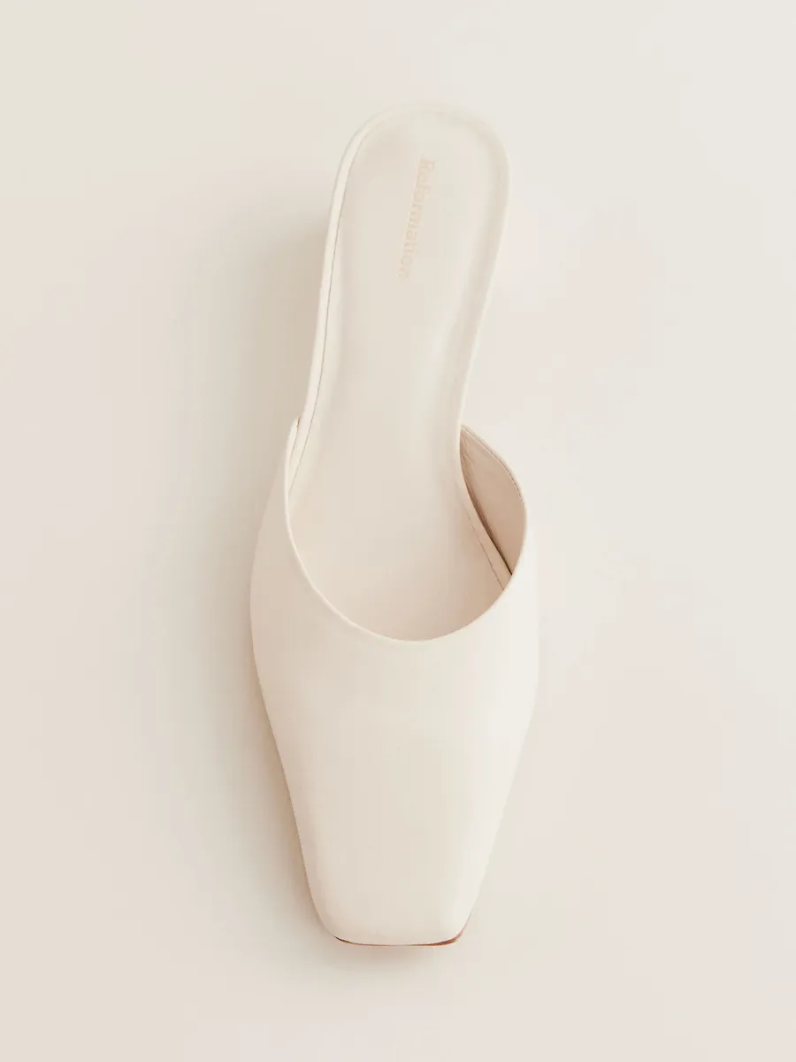Heather Block Heeled Mule - Image 6
