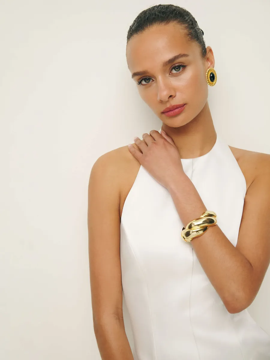 Anakin Satin Dress - Image 2