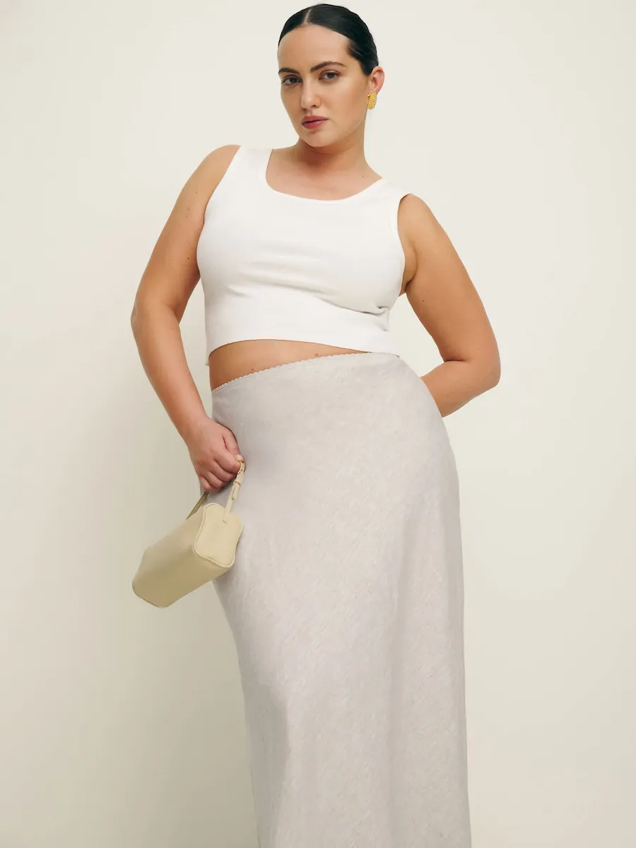 Layla Linen Skirt Es - Image 4