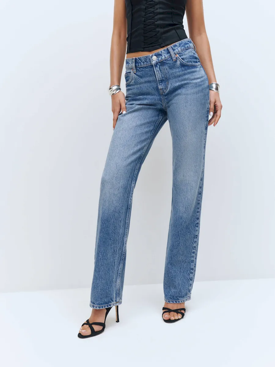 Abby Low Rise Straight Jeans - Image 2