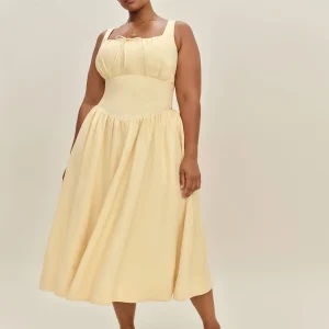 Balia Linen Dress Es