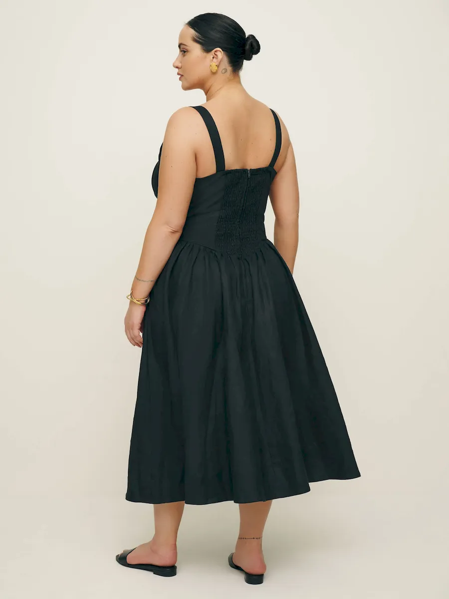 Balia Linen Dress Es - Image 3