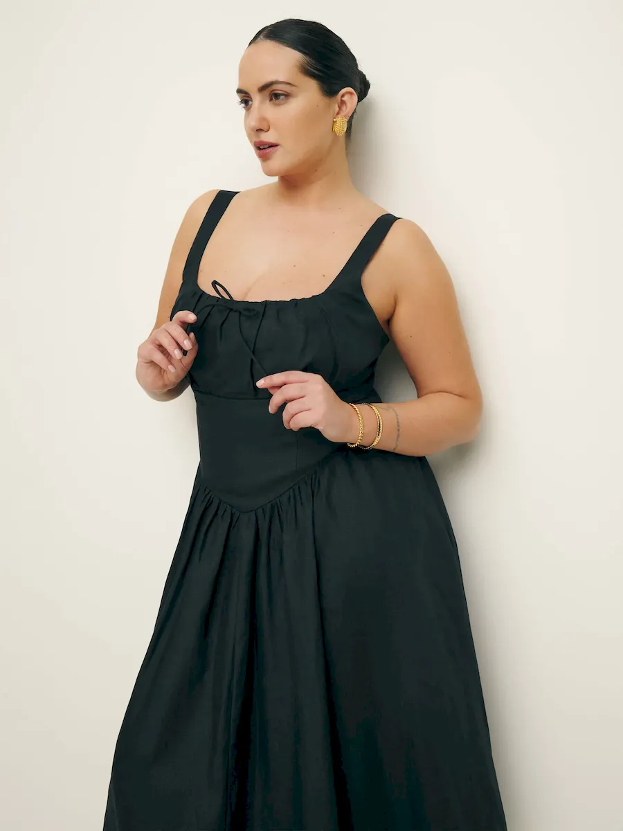 Balia Linen Dress Es - Image 4