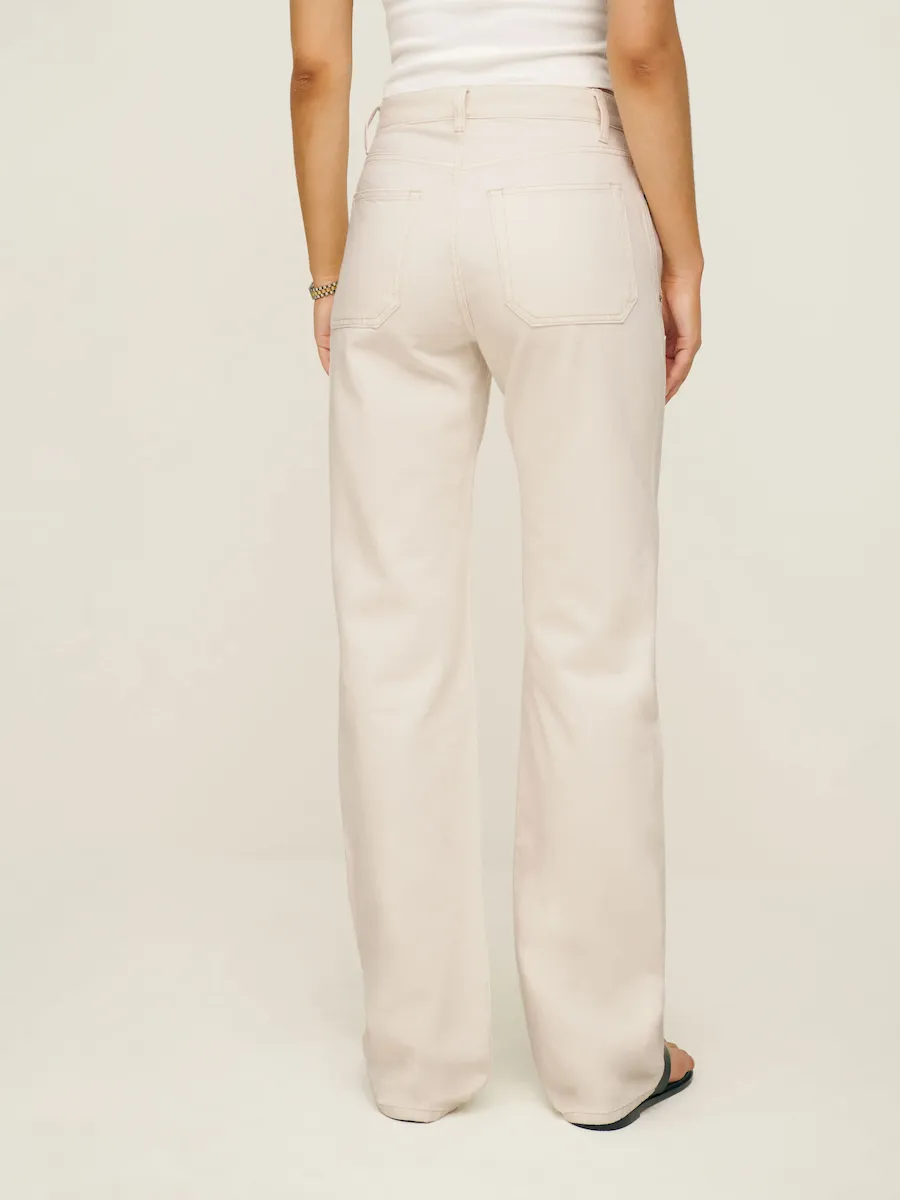 Val Carpenter 90s Mid Rise Straight Jeans - Image 3