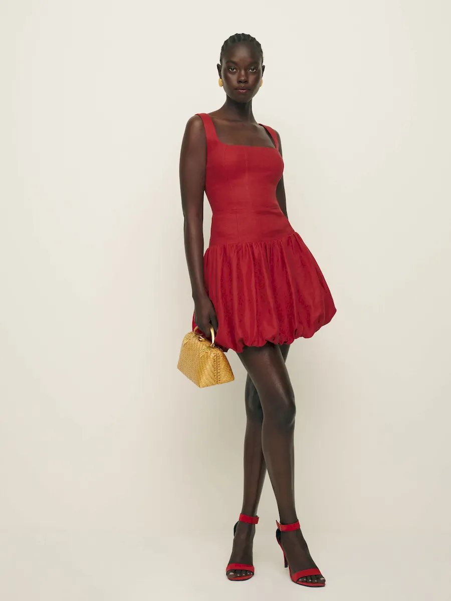 Delia Linen Dress - Image 5