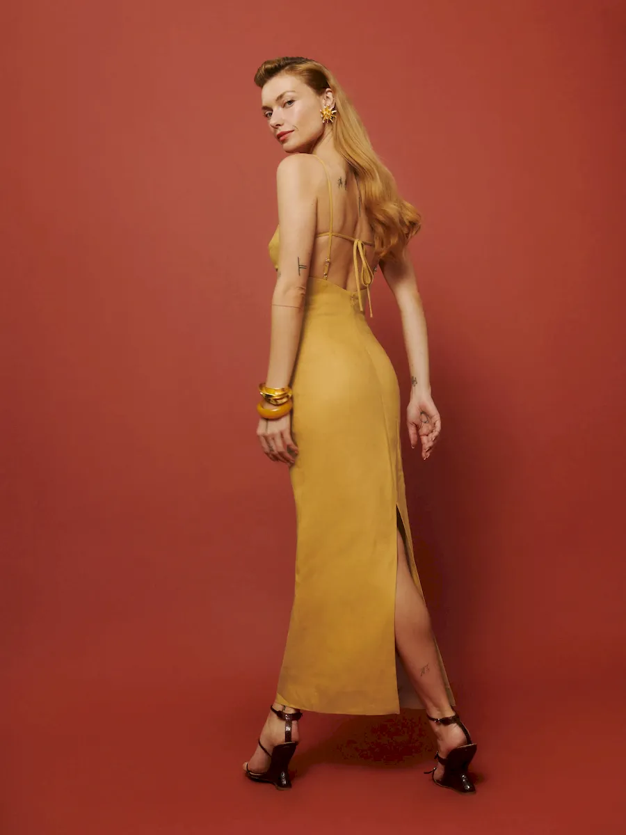 Malibu Linen Dress - Image 4