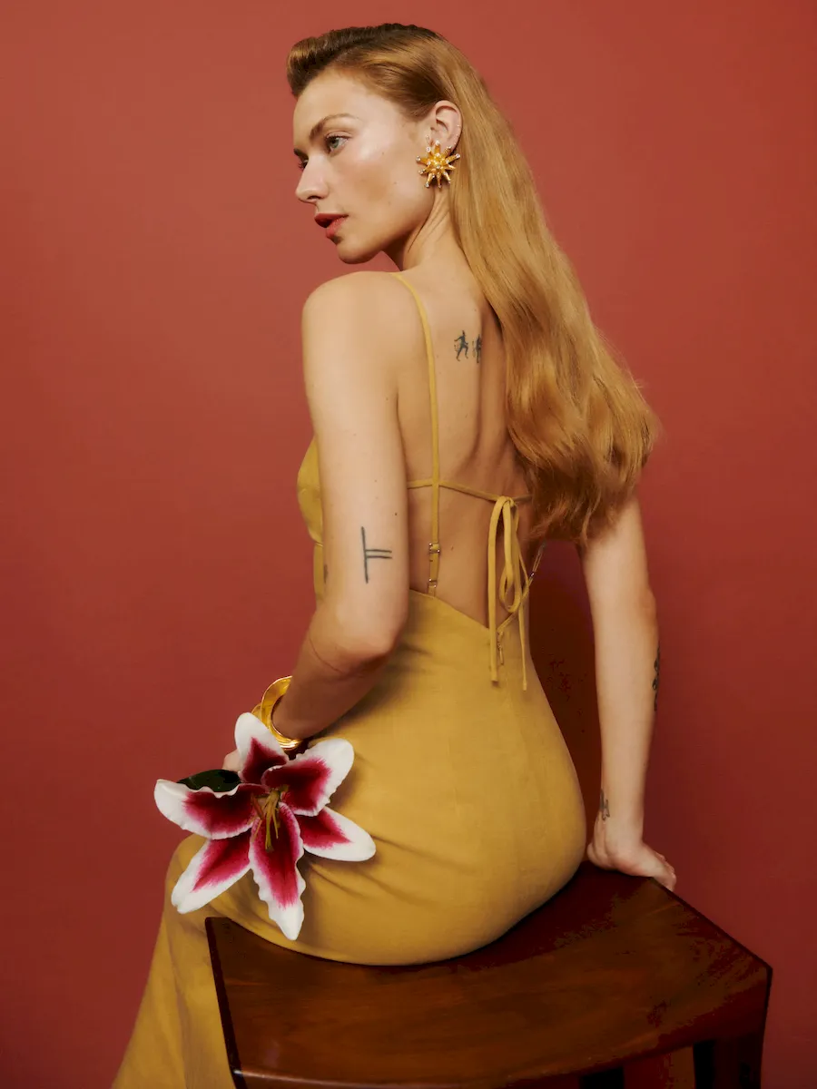 Malibu Linen Dress - Image 5