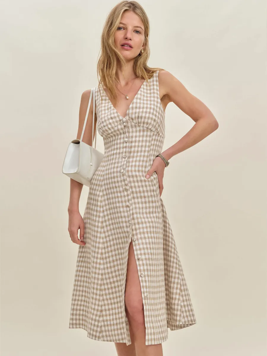 Sebastien Linen Dress