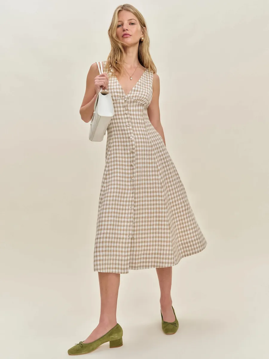 Sebastien Linen Dress - Image 2