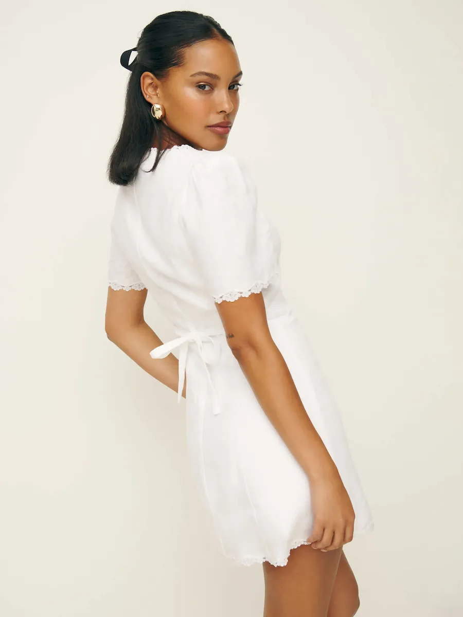 Anabella Linen Dress - Image 3