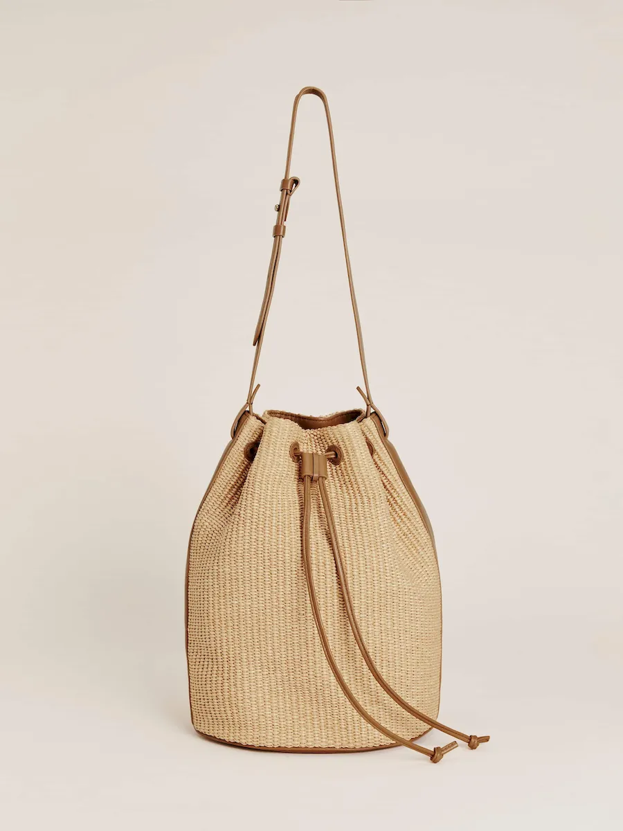 Medium Ornellia Bucket Bag
