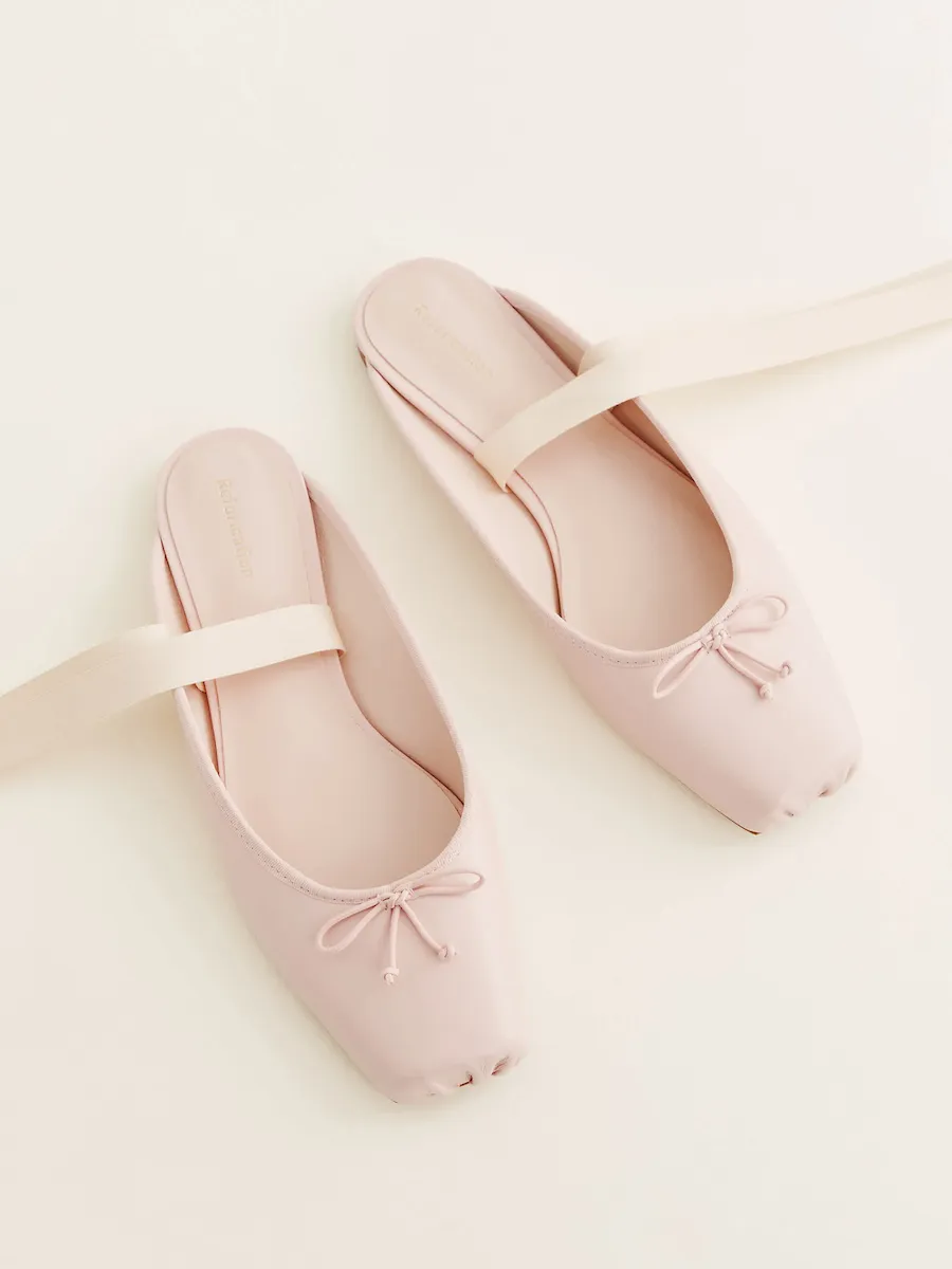 Megan Lace Up Ballet Flat - Image 2