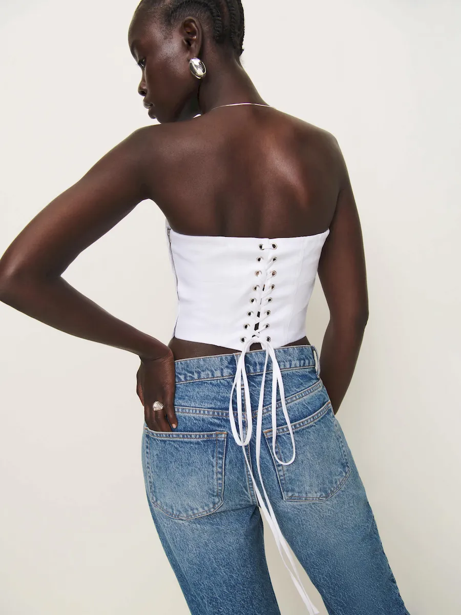 Pacie Linen Top - Image 2