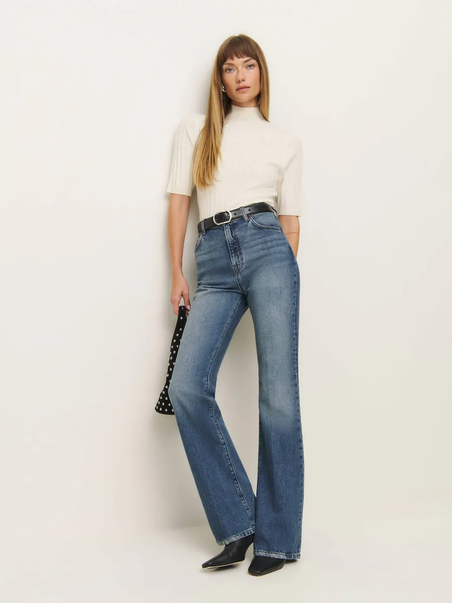 Mia High Rise Vintage Bootcut Jeans - Image 2