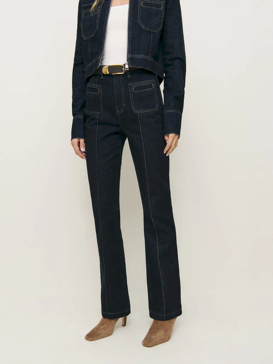 Mia High Rise Vintage Bootcut Jeans - Image 5