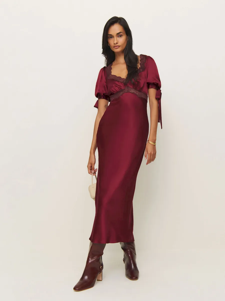 Stella Silk Dress - Image 6