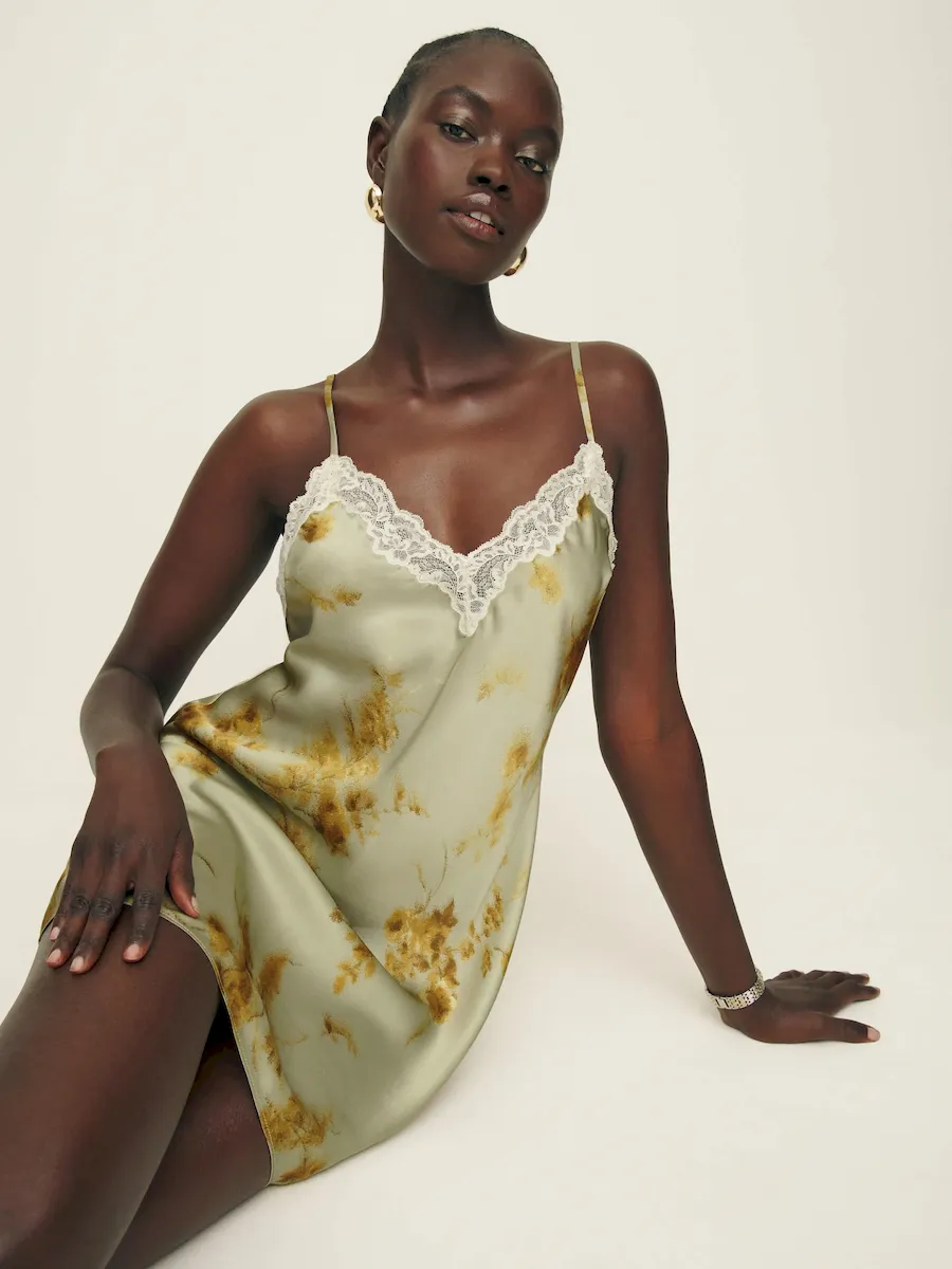 Marina Silk Dress - Image 3