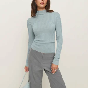 Cori Ribbed Turtleneck Sweater