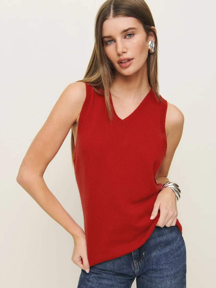 Reese Cashmere Tank - Image 2