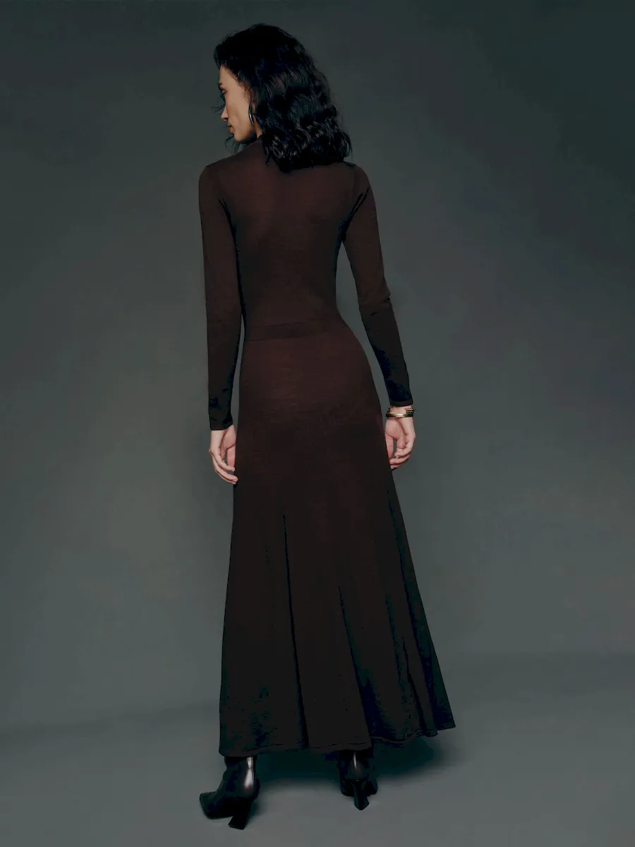 Leona Regenerative Merino Wool Sweater Dress - Image 3