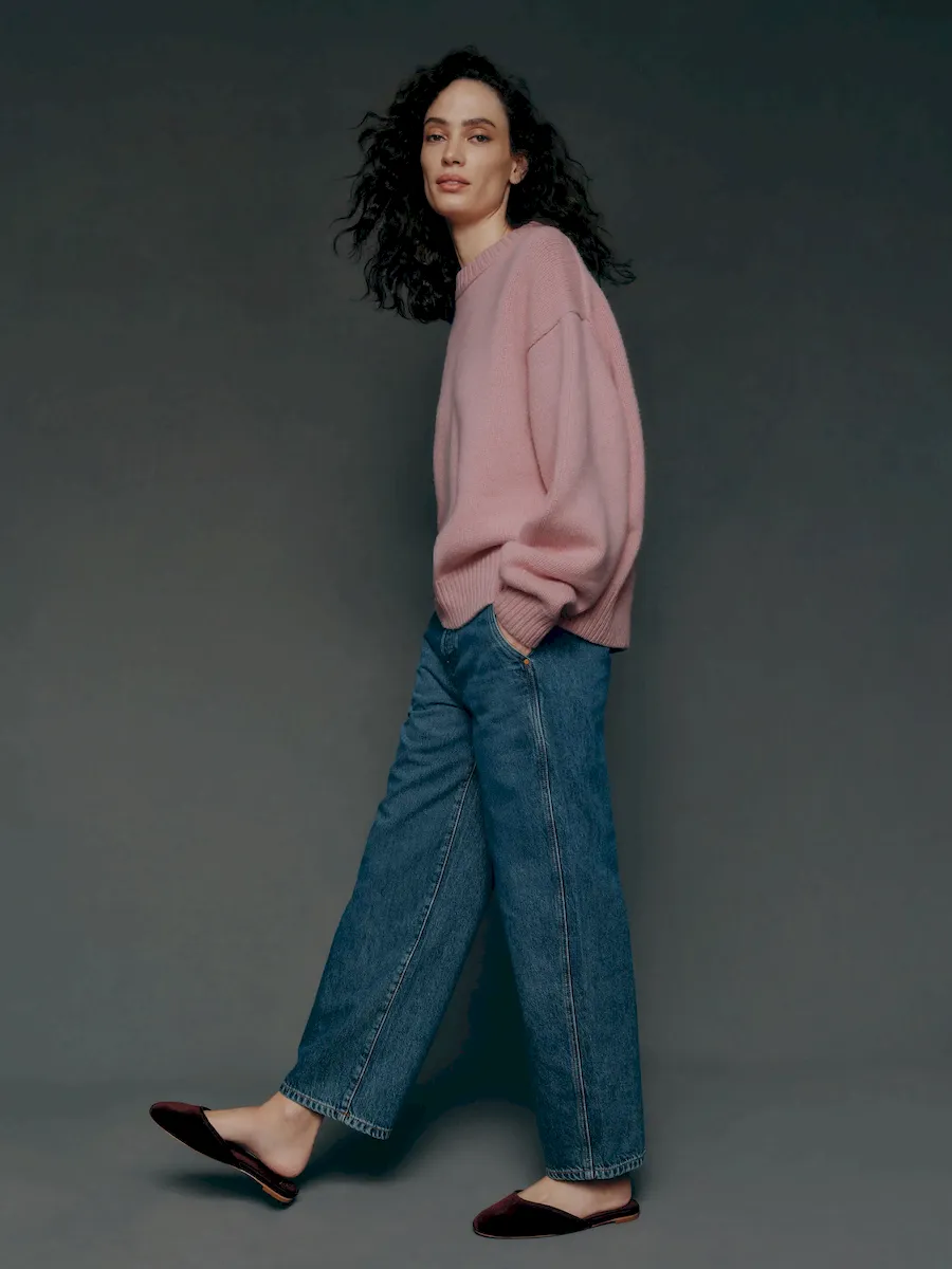 Gwen Oversized Regenerative Wool Sweater - Image 3