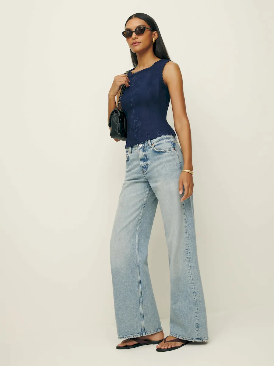 Lorie Linen Top - Image 4