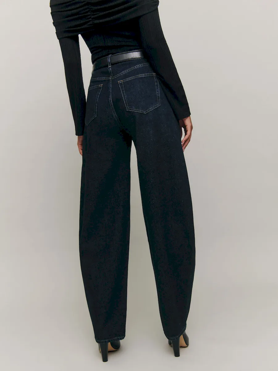 Ollie High Rise Barrel Jeans - Image 3