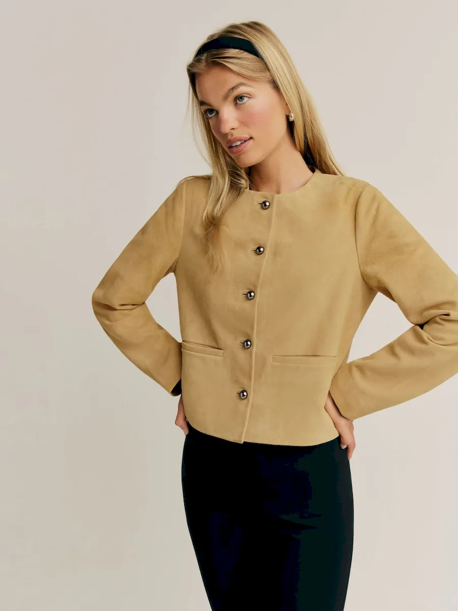 Veda Reed Leather Jacket - Image 4