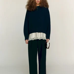 Cove Cashmere Oversized Crew