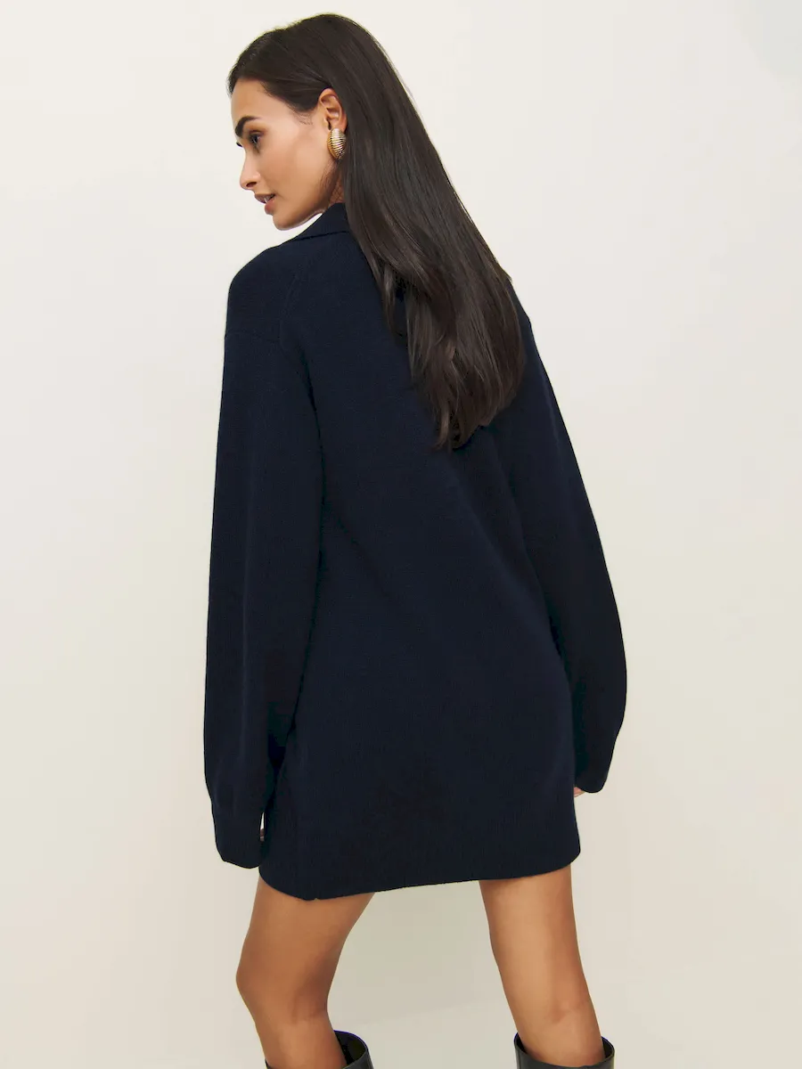 Maeve Cashmere Polo Dress - Image 3