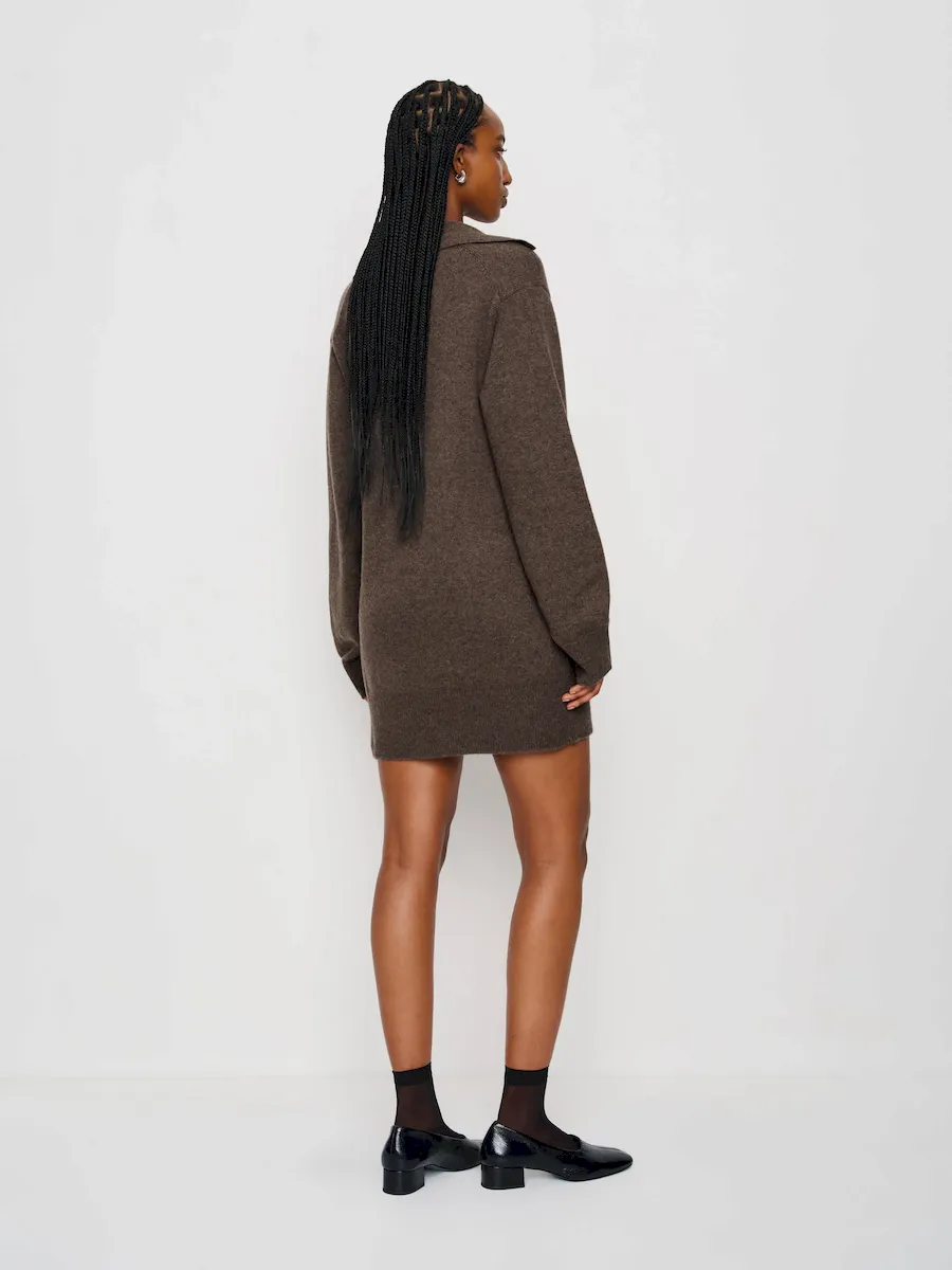 Maeve Cashmere Polo Dress - Image 4