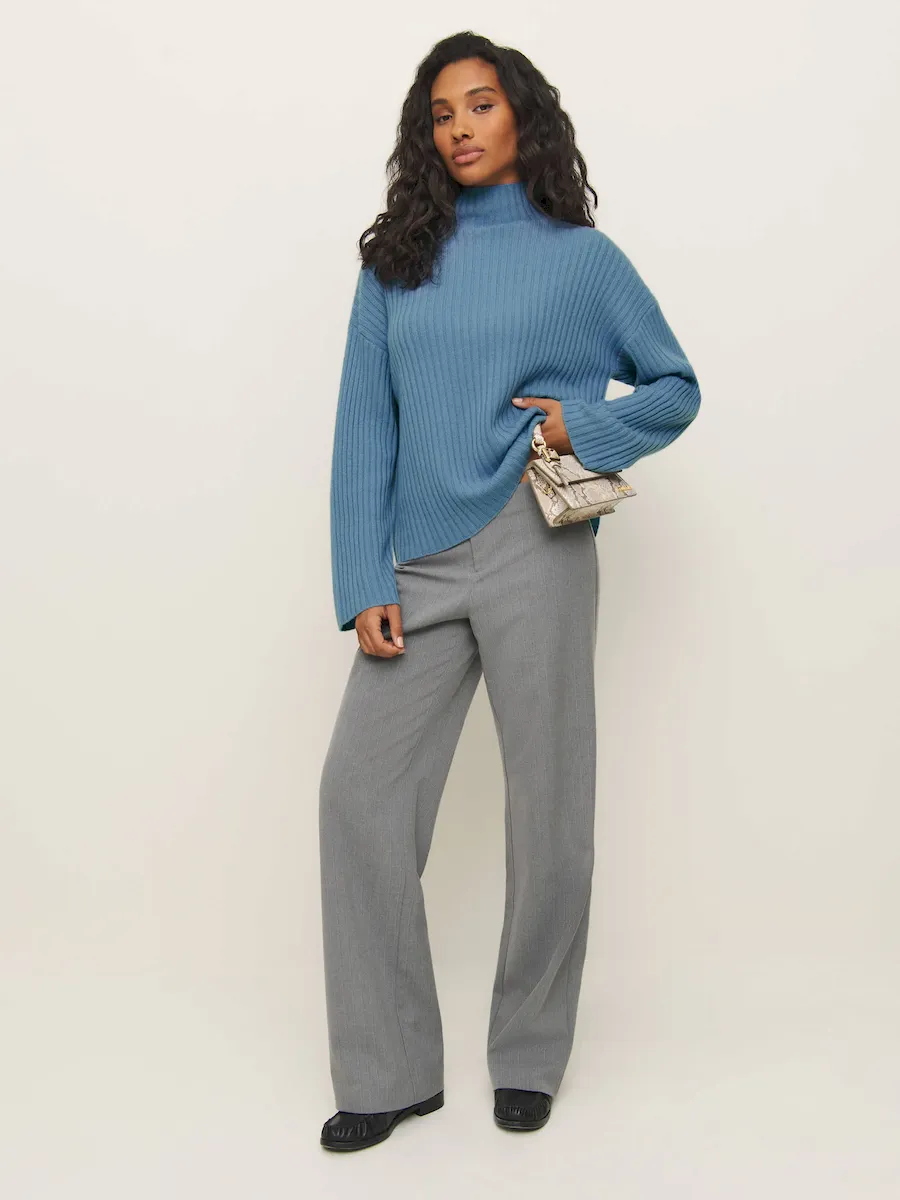 Lawson Oversized Cashmere Turtleneck