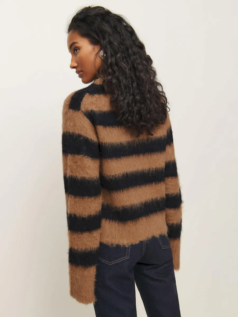 Jude Brushed Alpaca Crew - Image 3