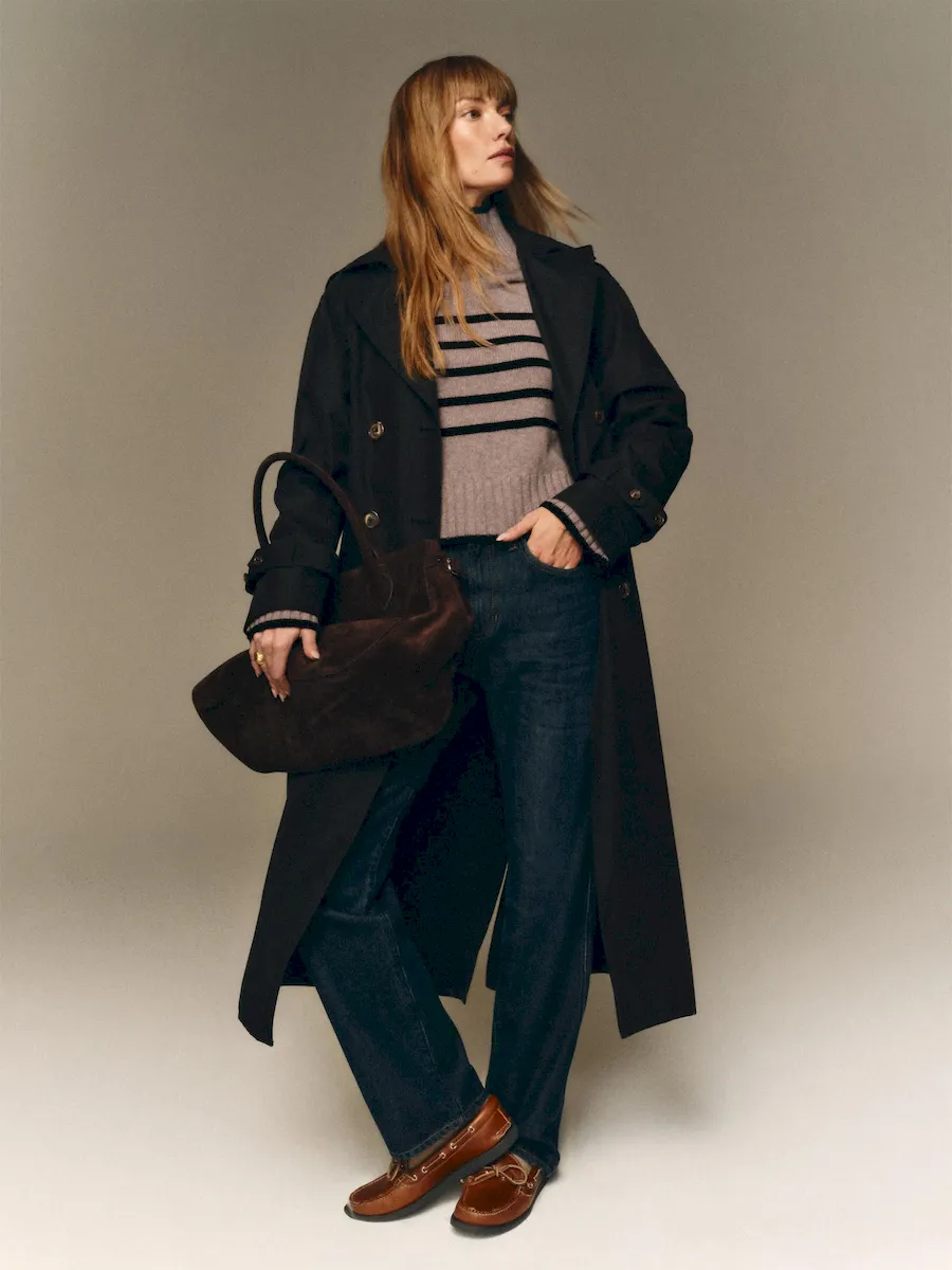 Brooke Cashmere Cropped Turtleneck - Image 4