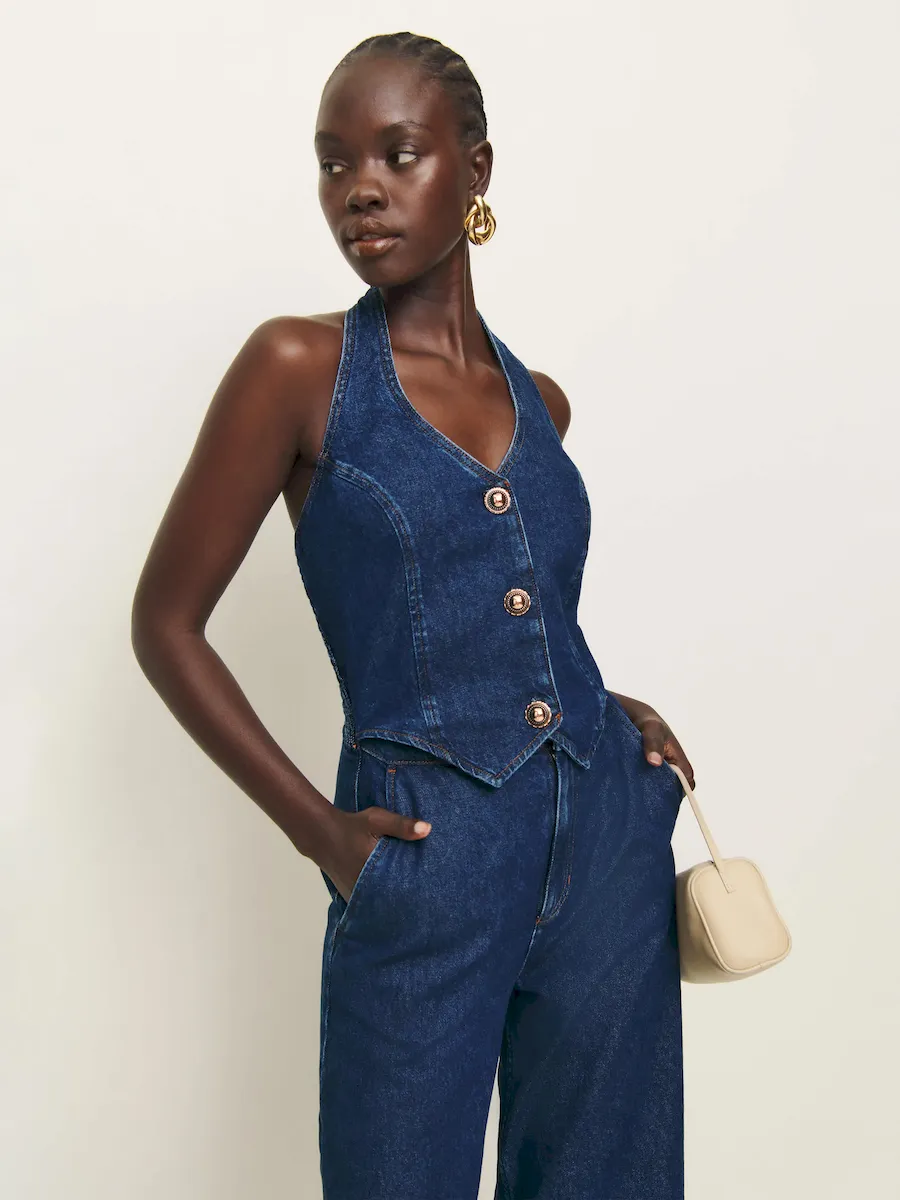 Lorenza Denim Jumpsuit - Image 3